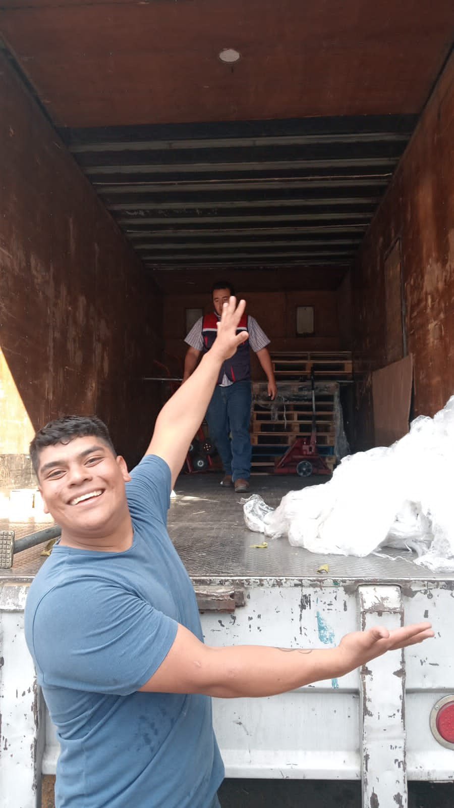 Carga y descarga en sitio